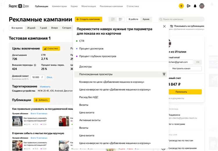 Как эффективно проводить рекламную кампанию в Яндекс.Дзен